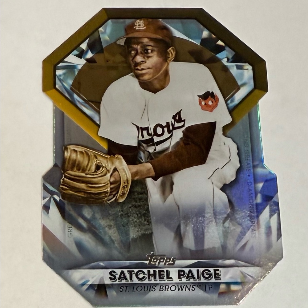 2022 Topps Satchel Paige Baseball Card # DGDC-11 St. Louis Brown
